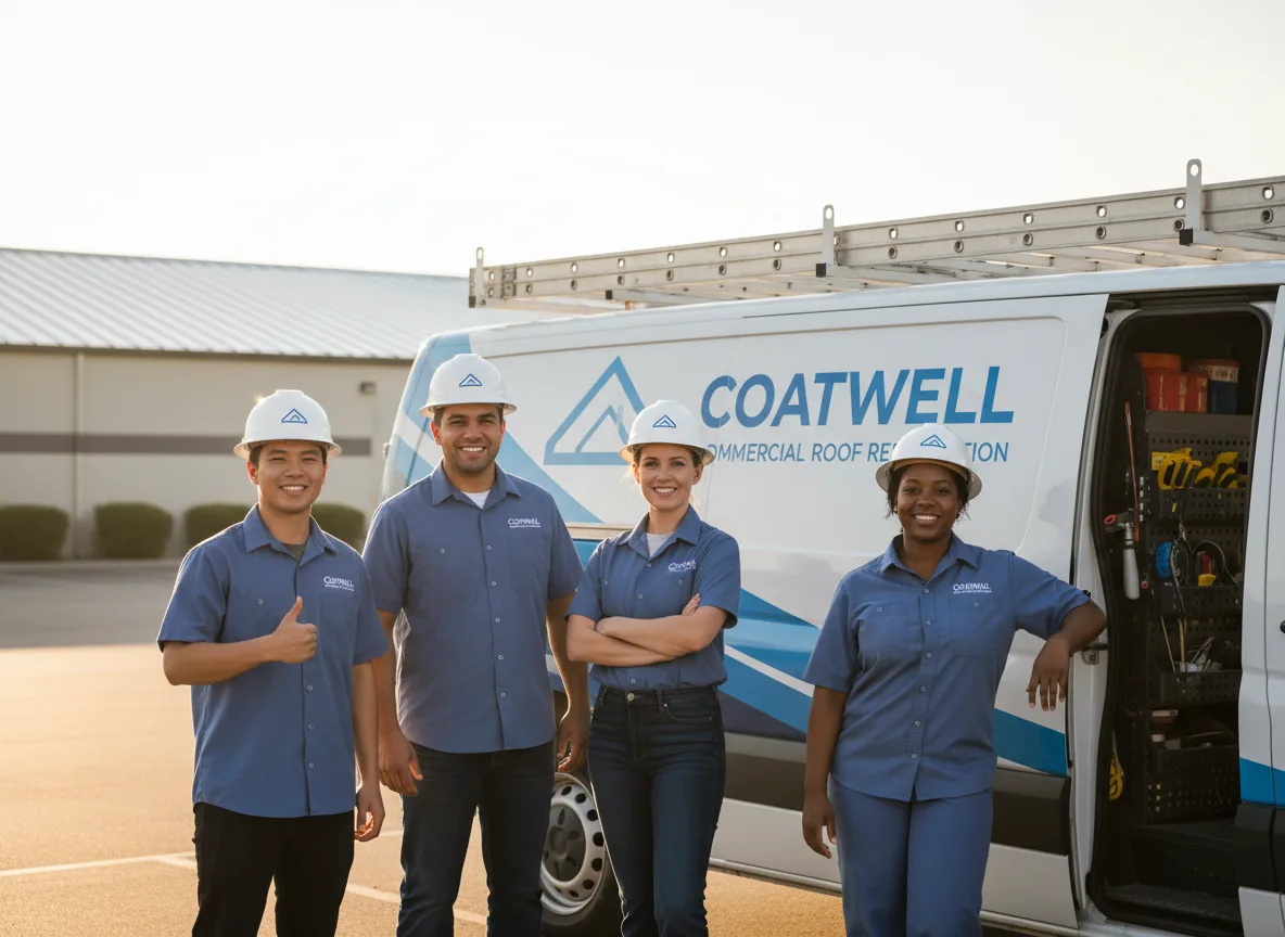 Commercial roof coating company in Lambert, MS